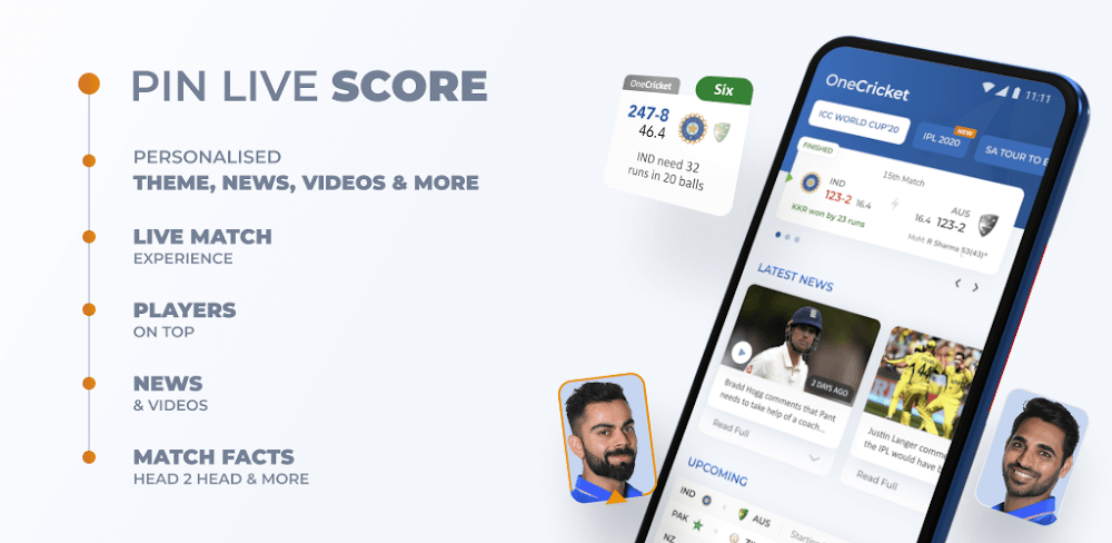 OneCricket v26.01.01 APK + MOD (ADS Removed)