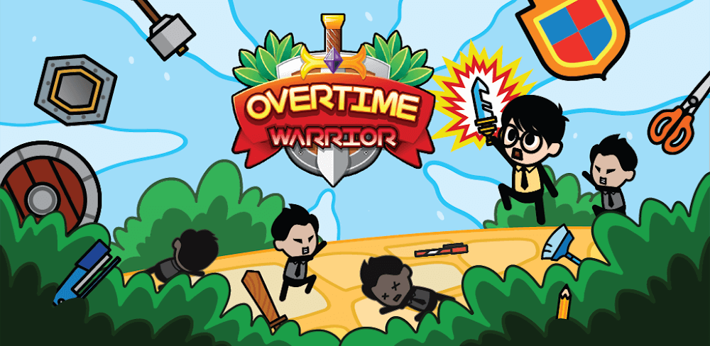 Overtime Warrior Idle RPG v2.2 MOD APK (Attack Speed Multiplier, Unlimited Diamond)