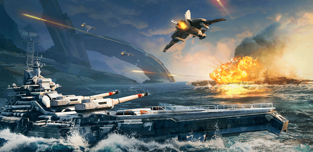 Pacific Warships MOD APK v1.1.30 (Unlimited Bullets)