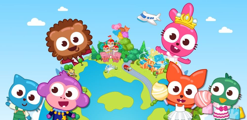 Papo Town: World v1.0.130 MOD APK (Unlocked All, VIP)