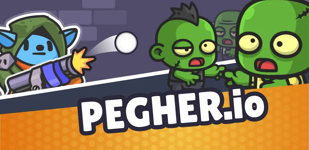Pegher.io: Zombie Survivor v1.1 MOD APK (Unlimited Coins, Gems, Energy)