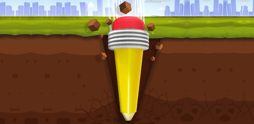 Pen Dig v1.8 MOD APK (Unlimited Cash)