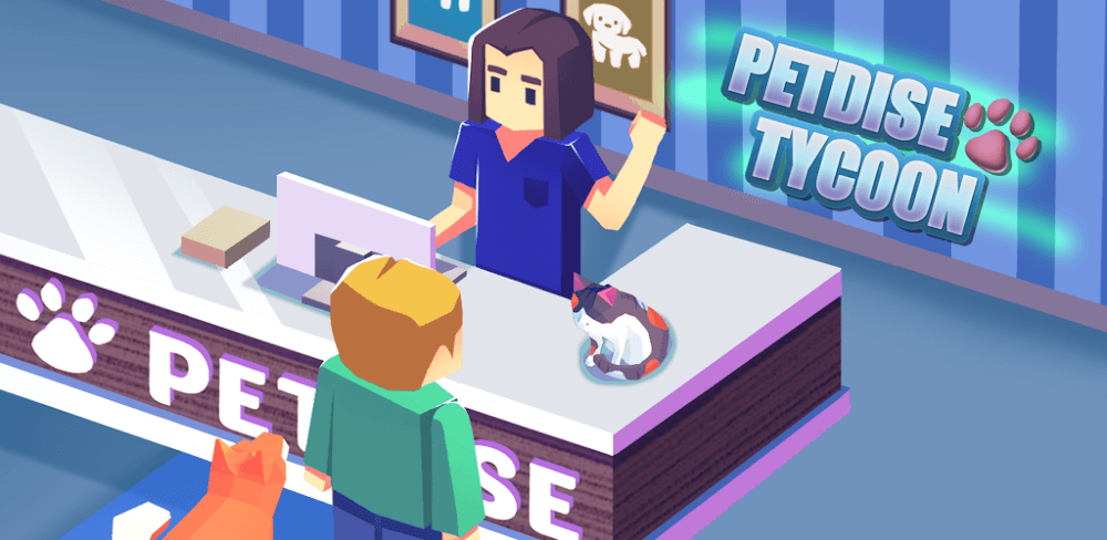 Petdise Tycoon v1.208 MOD APK (Unlimited Diamonds)