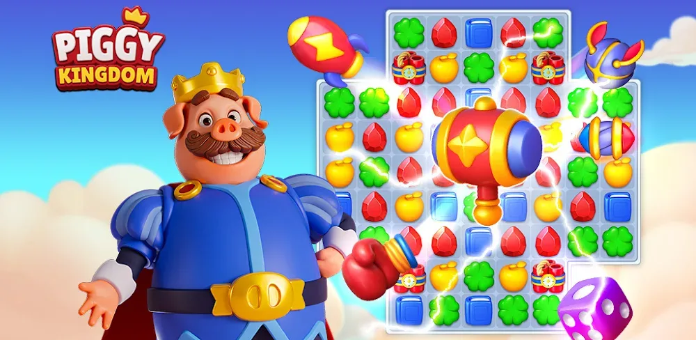 Piggy Kingdom v2.4.2 MOD APK (Unlimited Gold/Energy/Medal, Always-Win Level)