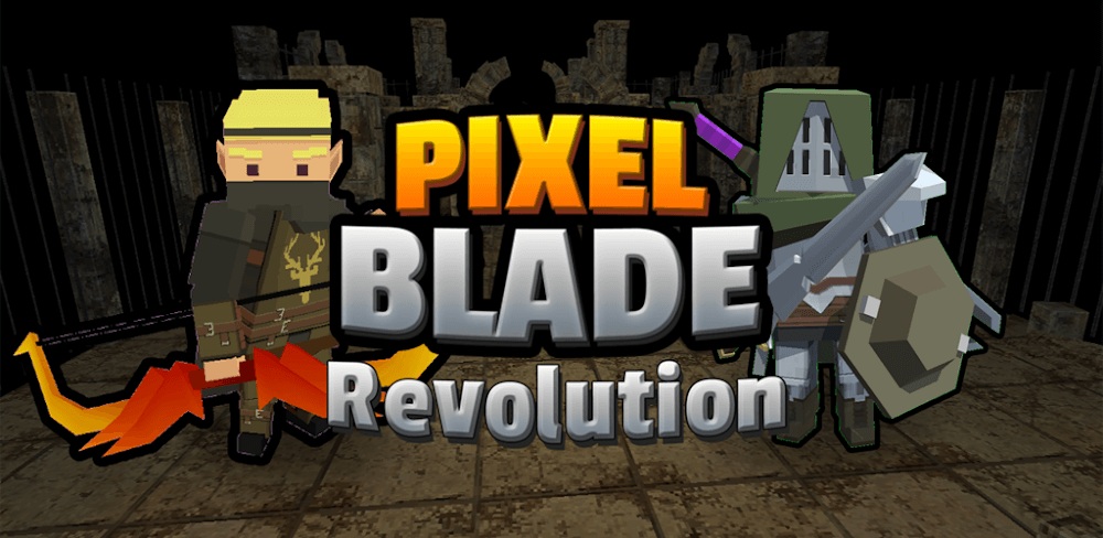 Pixel Blade Revolution v2.4.5 MOD APK (God Mode, One Hit, Speed)