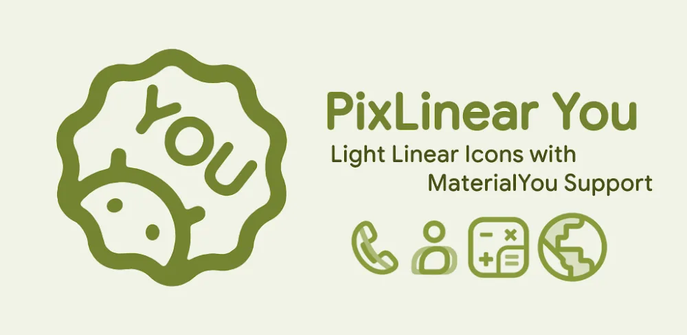 PixLinear You Icon Pack v1.8.5.5 APK (Full Version)