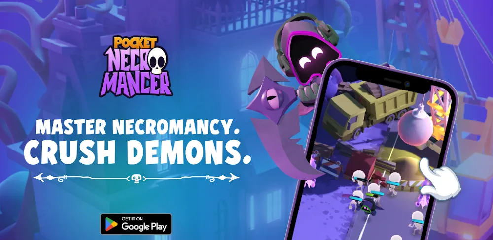 Pocket Necromancer v1.7.1 MOD APK (Premium Actived, Speed, Damage Multiplier, Drop Hack)