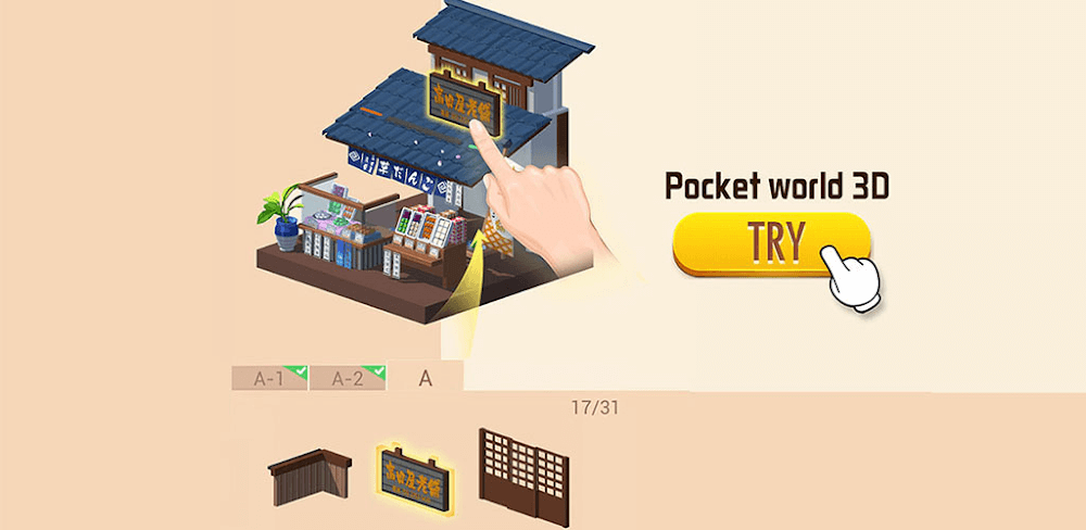 Pocket World 3D v3.0.8 MOD APK (Unlocked All Cities)