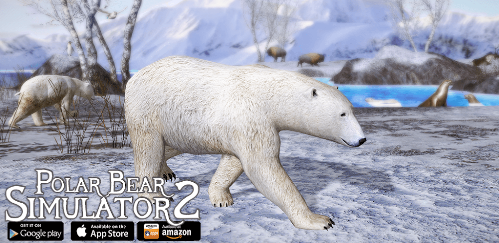 Polar Bear Simulator 2 v3.1 MOD APK (Unlimited Point Skill)