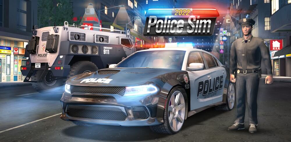 Police Sim 2022 MOD APK v1.9.106 (Unlimited Money, God Mode)