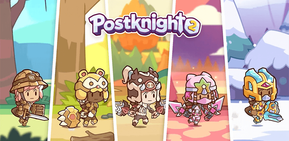 Postknight 2 v2.7.13 MOD APK (Damage Multiplier, God Mode)