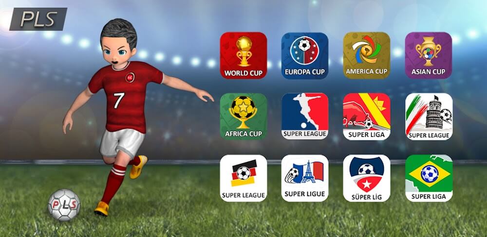 Pro League Soccer v1.0.45 MOD APK (Finish Match, Speed Time)