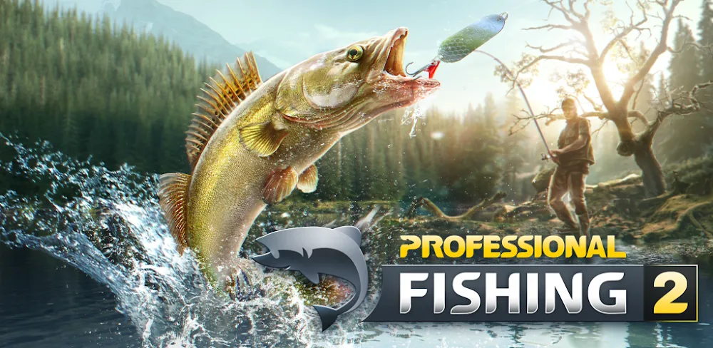 Professional Fishing 2 v0.1.06.12.25p MOD APK (Menu, Currency, License acquired)