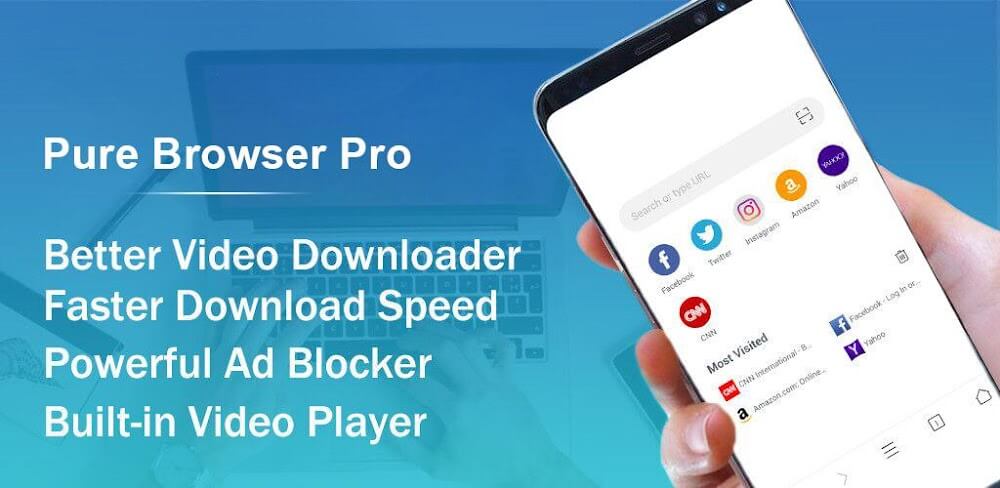 Pure Browser Pro v2.9.08 MOD APK (Full Version)