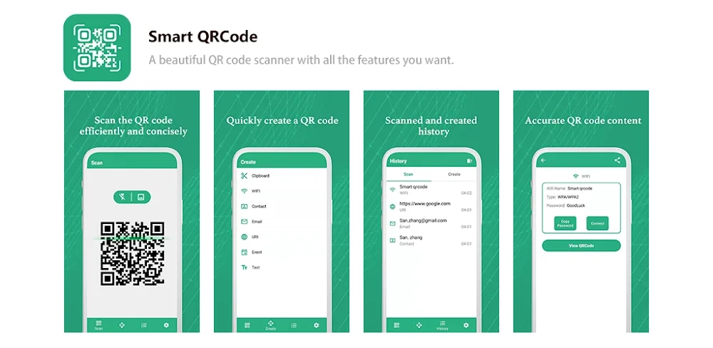 Smart QR Code v3.9.0 MOD APK (Premium Unlock)
