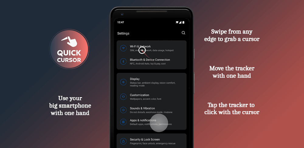 Quick Cursor v2.3.3 MOD APK (Pro Unlocked)