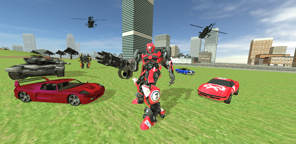 Racing Car Robot v2.6.3 MOD APK (Unlimited Upgrade Points)