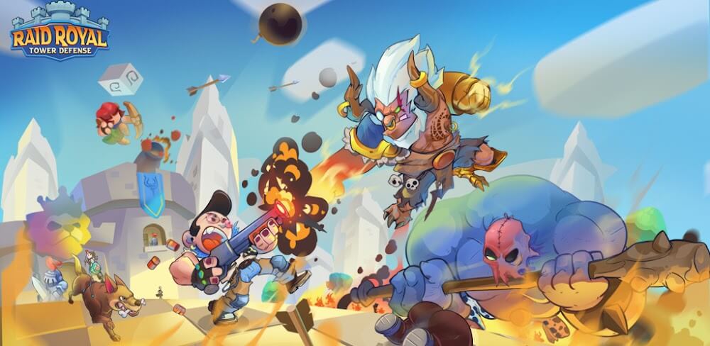 Raid Royal 2 v1.0.3 MOD APK (Menu, Money, Dumb Enemies)