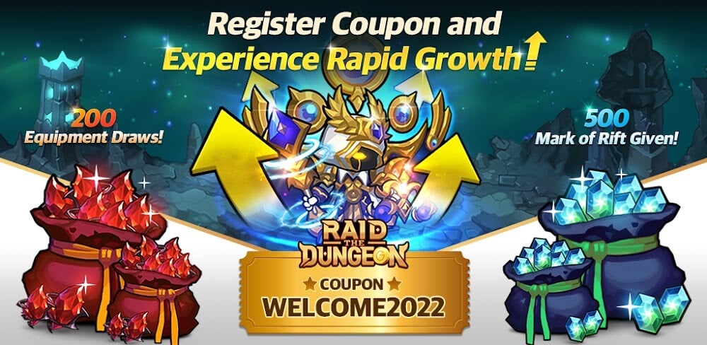 Raid the Dungeon v1.87.1 MOD APK (Dumb Enemy, Multiply Hit Count)