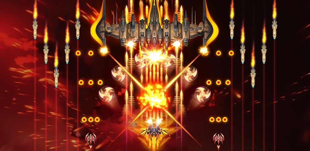 Raiden Fighter v2.601 MOD APK (One Hit, God Mode, Energy)