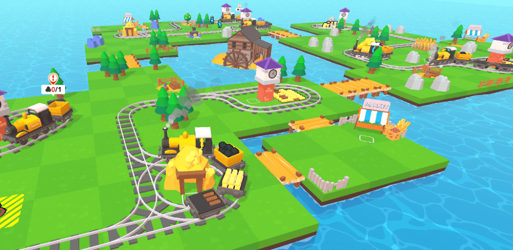 Rail Lands v1.1.2 MOD APK (Unlimited Resources)