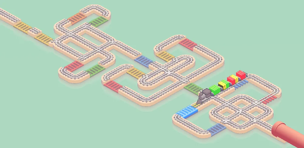 Railway Sort v0.5.3 MOD APK (Menu, Auto Win)
