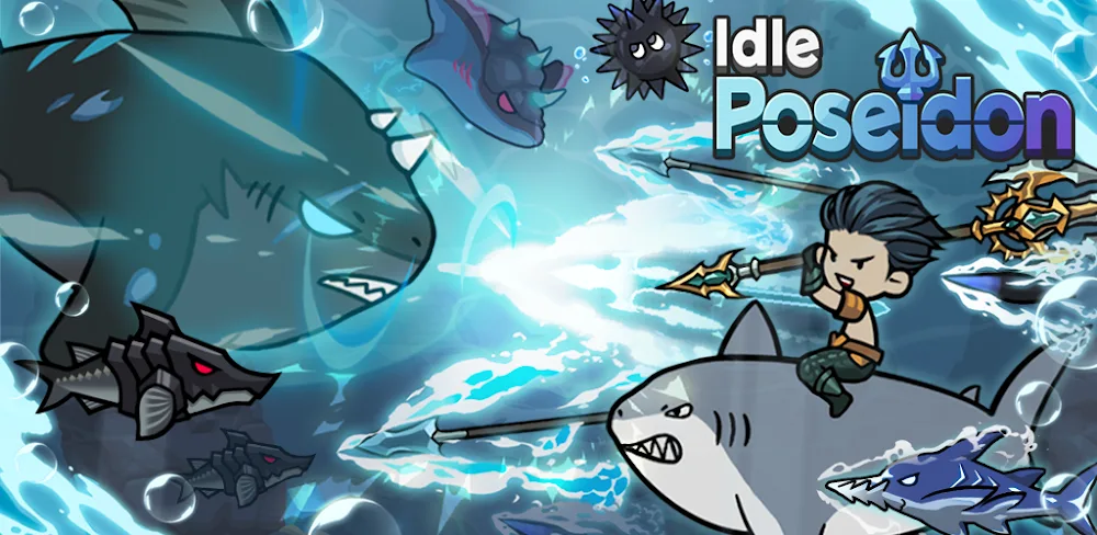 Raising Poseidon: Idle RPG v1.3.95 MOD APK (Gold Multiplier)
