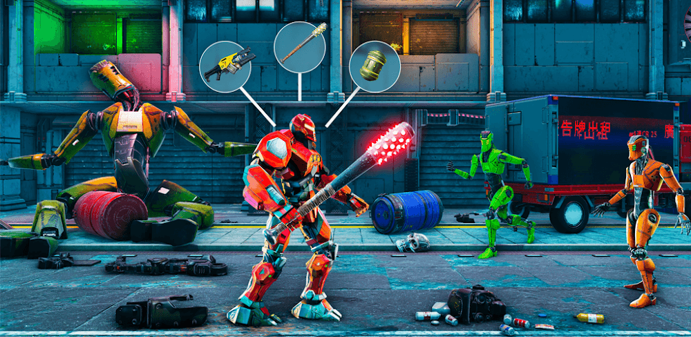 Real Robot Fighting Ring v3.0.10 MOD APK (Dumb Enemy)