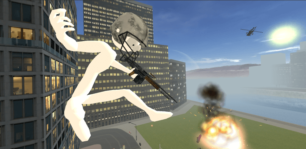 Real Stickman Crime v2.8.3 MOD APK (Unlimited Upgrade Points)