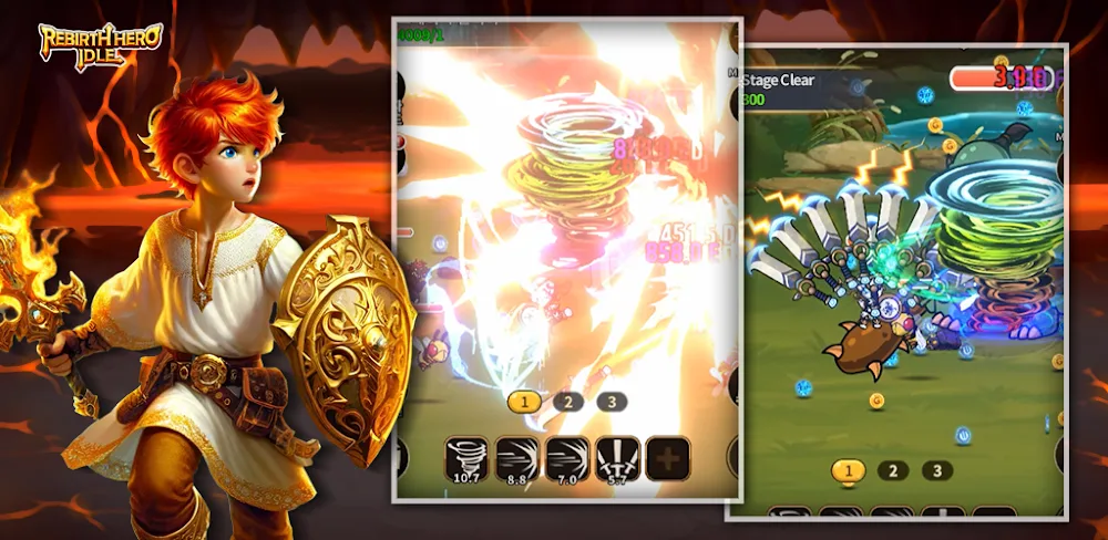 Rebirth Hero AFK v10065 MOD APK (Menu, Damage Multiplier, God Mode)