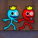 Red and Blue Stickman 2 v2.2.19 MOD APK (Unlimited Money, All Unlocked)