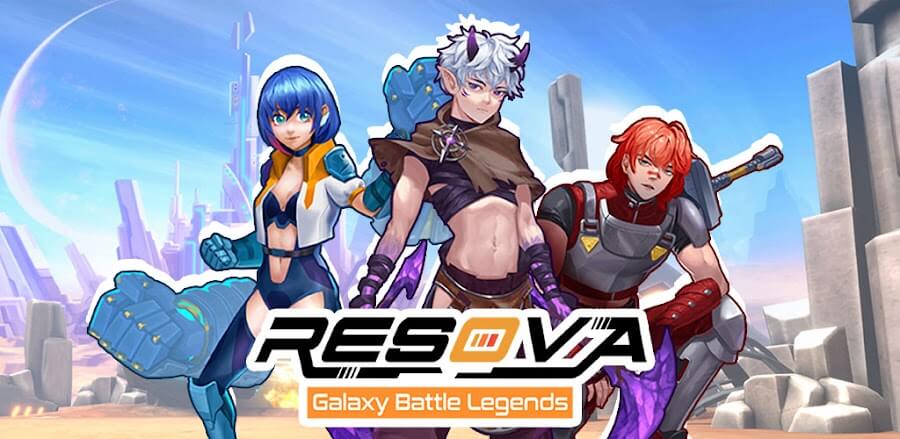 RESOVA – Galaxy Battle Legend v2.0.7 MOD APK (Damage & Defense Multiplier, God Mode)