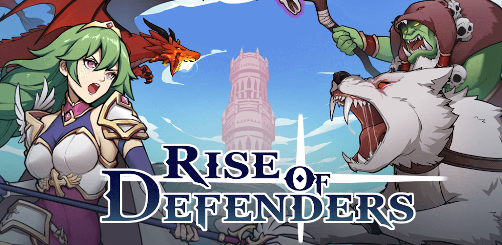 Rise Of The Defenders: Idle TD MOD APK v1.2.2.3 (Unlimited Money, No Skill CD)