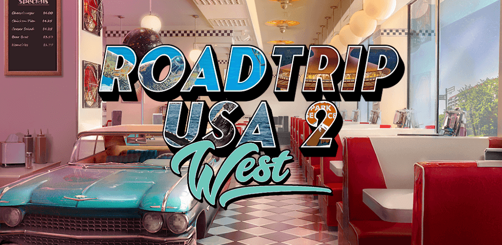 Road Trip USA 2 – West MOD APK v3.1.72 (Unlocked All Content)