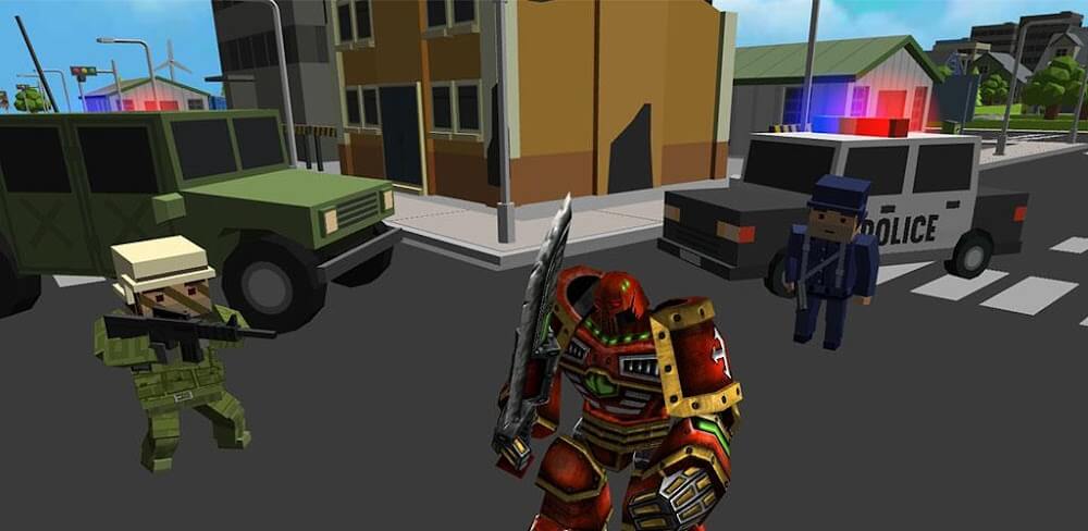 Robot Hero: City Simulator 3D v1.048 MOD APK (Unlimited Coins)