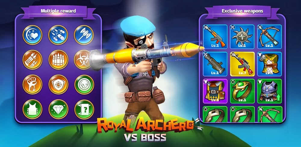 Royal Archero VS BOSS MOD APK v3.4 (Unlimited Money)
