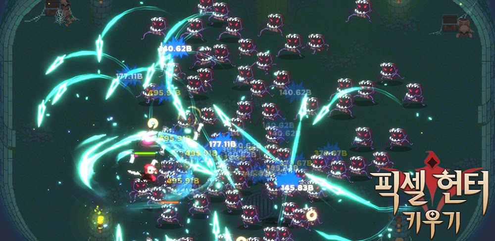 Pixel Hunter Idle v8.0 MOD APK (Defense Multiple, God Mode)