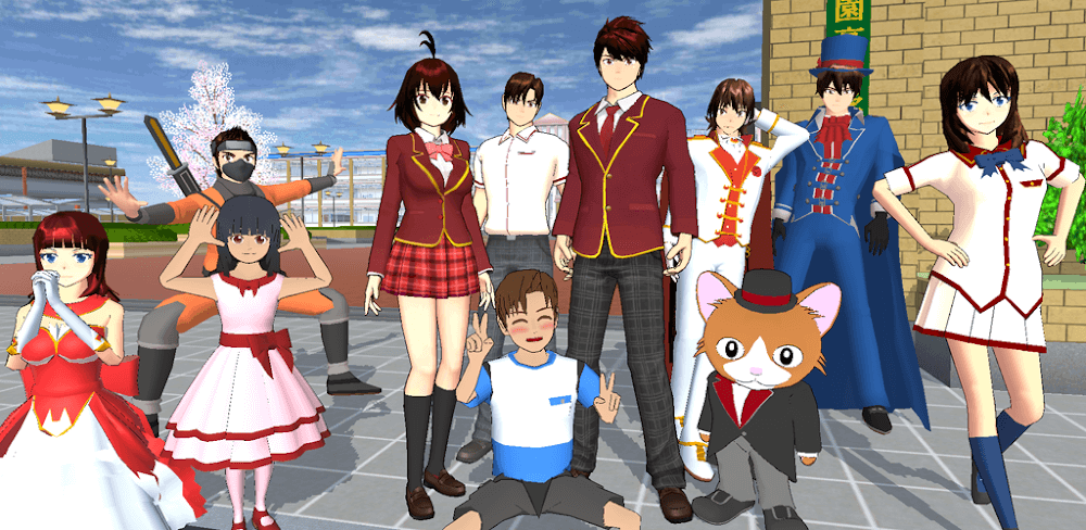 SAKURA School Simulator v1.047.04 MOD APK (Unlimited Money, Unlocked)