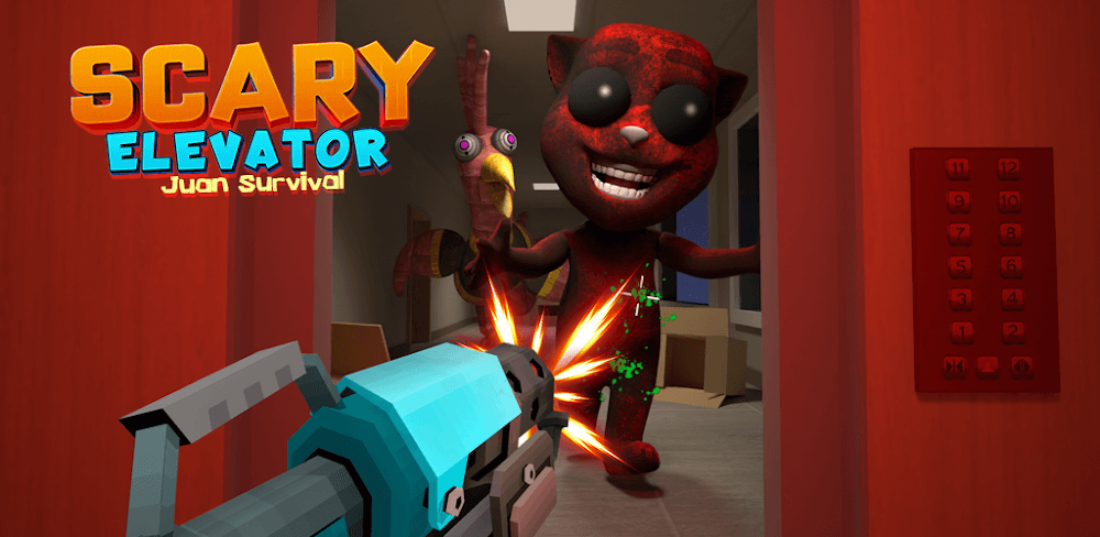 Scary Elevator: Juan Survival v1.0.15 MOD APK (Free Rewards)