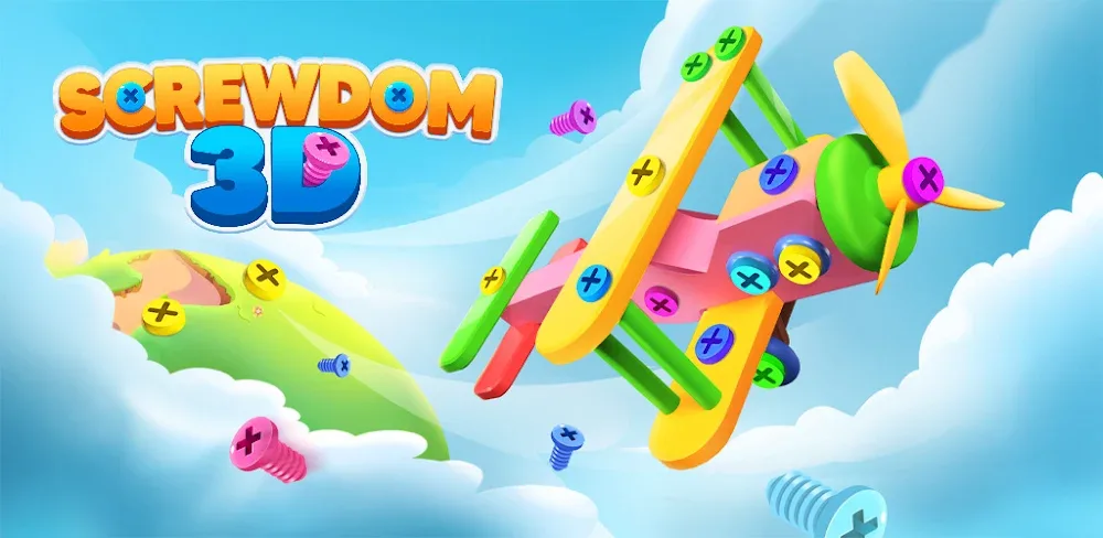 Screwdom 3D v9.2.1 MOD APK (Menu, Ads removed, Unlimited coins)