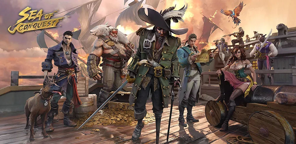 Sea of Conquest: Pirate War v1.1.620 MOD APK (Menu, Game Speed)