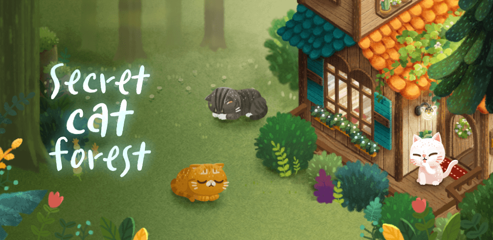 Secret Cat Forest v2.0.70 MOD APK (Unlimited Wood)