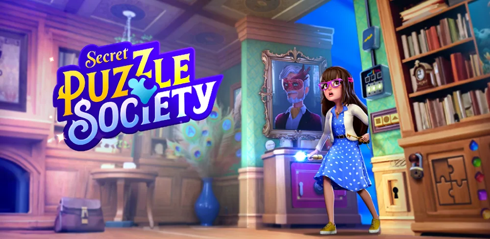 Secret Puzzle Society v1.33.1 MOD APK (Enable on Play Level, Allways Max Lives, Coins Reward)