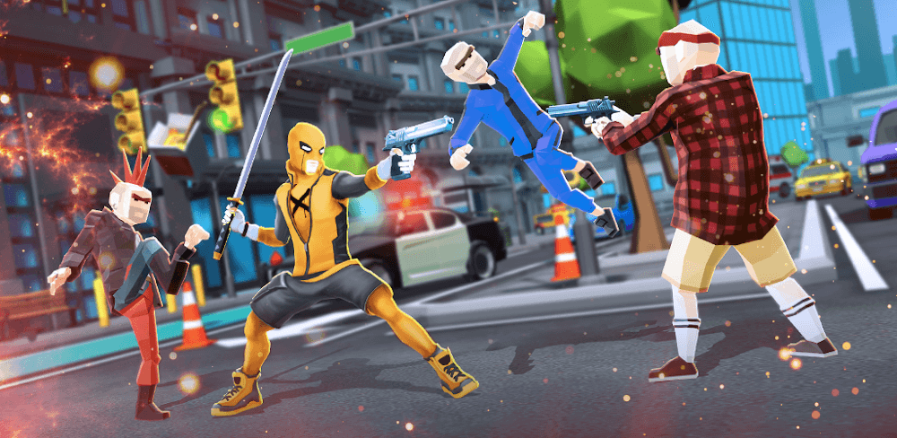 Shadow Hero: City Fighter v1.29.0 MOD APK (Dumb Enemy, Unlimited Money)