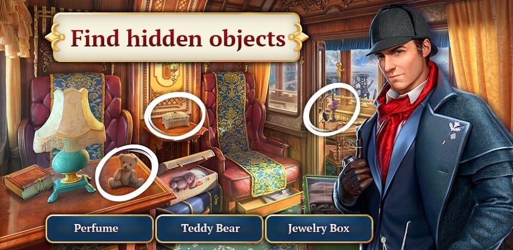 Sherlock: Hidden Object Mystery v1.65.6500 MOD APK (Unlimited Money)