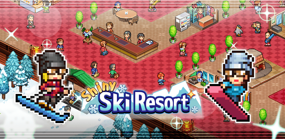 Shiny Ski Resort v1.4.2 MOD APK (Unlimited Money)