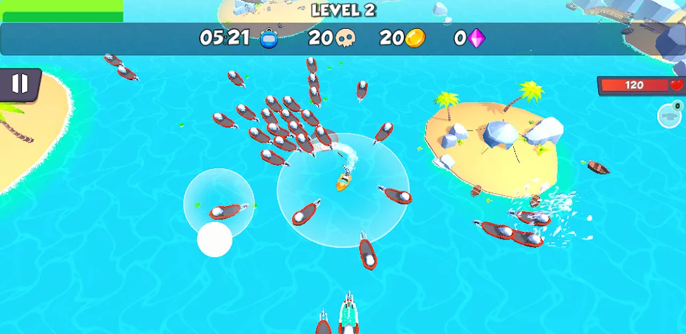 Ship Waves v0.1 MOD APK (Menu, Unlimited All)