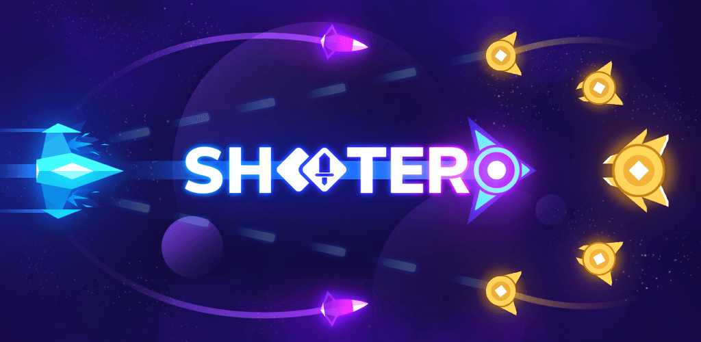 Shootero – Space Shooting MOD APK v1.4.23 (God Mode, One Hit, Money)