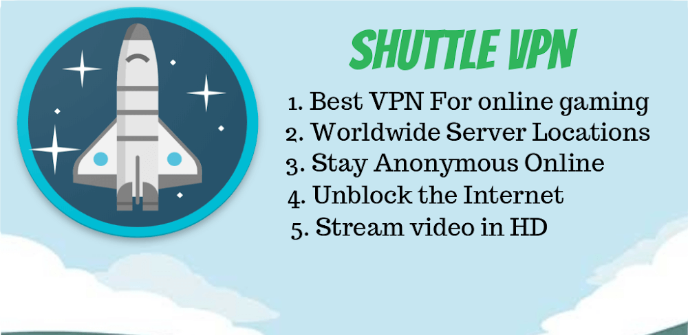 Shuttle VPN v2.3 MOD APK (Premium Unlocked)