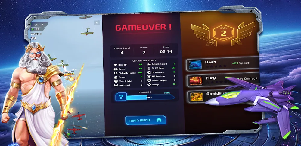 Sky Escape Rush v1.7.0 MOD APK (Menu, Unlimited All)